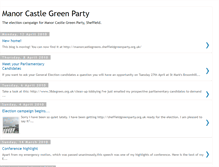 Tablet Screenshot of manorcastlegreens.blogspot.com