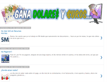 Tablet Screenshot of ganadolaresyeuros.blogspot.com