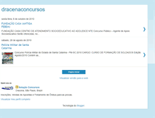 Tablet Screenshot of dracenaconcursos.blogspot.com