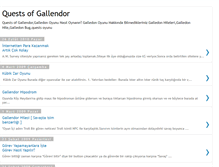 Tablet Screenshot of gallendor.blogspot.com