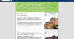 Desktop Screenshot of cortlanddowntown.blogspot.com