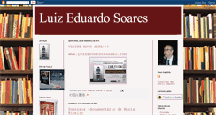 Desktop Screenshot of luizeduardosoares.blogspot.com