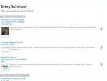 Tablet Screenshot of everysoftware.blogspot.com