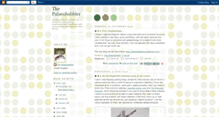 Desktop Screenshot of palaeobabbler.blogspot.com