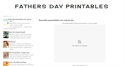 Desktop Screenshot of fathersdayprintables.blogspot.com