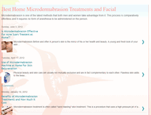 Tablet Screenshot of microdermabrasionall.blogspot.com