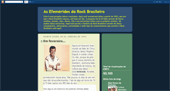 Desktop Screenshot of efemeridesrockbrasileiro.blogspot.com