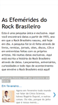 Mobile Screenshot of efemeridesrockbrasileiro.blogspot.com