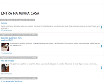 Tablet Screenshot of entraminhacasa.blogspot.com