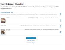 Tablet Screenshot of earlyliteracyhamilton.blogspot.com