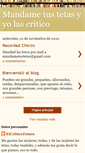 Mobile Screenshot of mandametustetas.blogspot.com