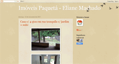 Desktop Screenshot of paqueta-imoveis11.blogspot.com