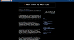 Desktop Screenshot of fotografiadeproducto.blogspot.com