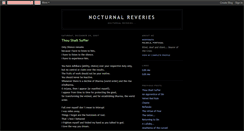 Desktop Screenshot of nocturnalreveries.blogspot.com