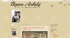 Desktop Screenshot of ikram-antaki.blogspot.com