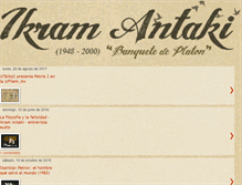 Tablet Screenshot of ikram-antaki.blogspot.com