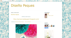Desktop Screenshot of disenopeque.blogspot.com