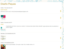 Tablet Screenshot of disenopeque.blogspot.com