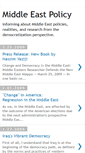 Mobile Screenshot of mideastpolicy.blogspot.com