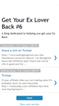 Mobile Screenshot of geturexback.blogspot.com