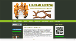 Desktop Screenshot of liderazgoyequipo.blogspot.com