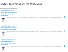 Tablet Screenshot of 2010-olympiclive.blogspot.com