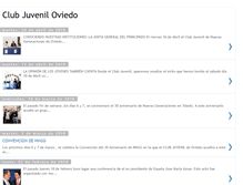 Tablet Screenshot of clubjuvenilnnggoviedo.blogspot.com