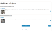 Tablet Screenshot of myuniversalquest.blogspot.com