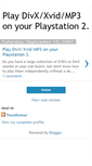 Mobile Screenshot of playstation2hax.blogspot.com