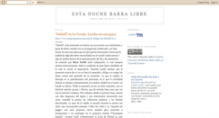 Desktop Screenshot of estanochebarralibre.blogspot.com