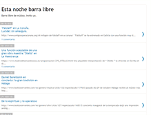 Tablet Screenshot of estanochebarralibre.blogspot.com
