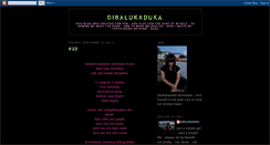 Desktop Screenshot of dibalukaduka.blogspot.com