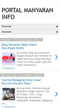 Mobile Screenshot of manyaraninfo.blogspot.com