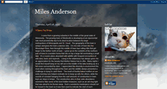Desktop Screenshot of milesandersonengl250.blogspot.com