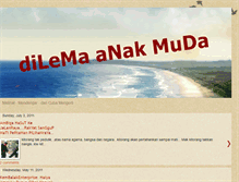 Tablet Screenshot of dilemaanakmuda.blogspot.com