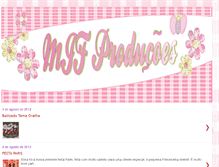 Tablet Screenshot of mjfproducoes.blogspot.com