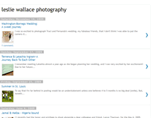 Tablet Screenshot of lesliewallacephotography.blogspot.com