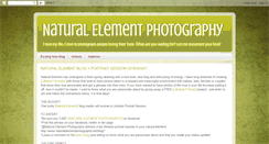 Desktop Screenshot of naturalelementphoto.blogspot.com