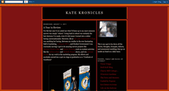 Desktop Screenshot of katekronicles.blogspot.com