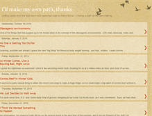 Tablet Screenshot of illmakemyownpaththanks.blogspot.com