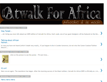 Tablet Screenshot of catwalkforafrica.blogspot.com