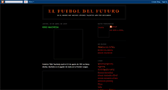 Desktop Screenshot of elfutboldelfuturo.blogspot.com