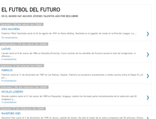 Tablet Screenshot of elfutboldelfuturo.blogspot.com