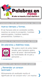 Mobile Screenshot of letras-rosas.blogspot.com