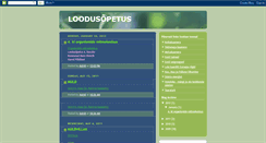 Desktop Screenshot of loodusope.blogspot.com