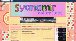 Desktop Screenshot of butiqsyana.blogspot.com