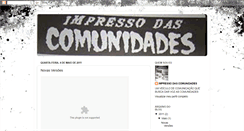 Desktop Screenshot of impressodascomunidades.blogspot.com