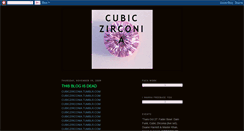 Desktop Screenshot of cubiczirconiamusic.blogspot.com