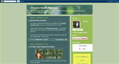 Desktop Screenshot of dr-debs-alternative-health-news.blogspot.com