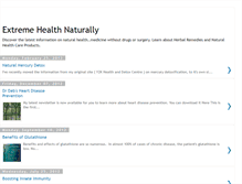 Tablet Screenshot of dr-debs-alternative-health-news.blogspot.com